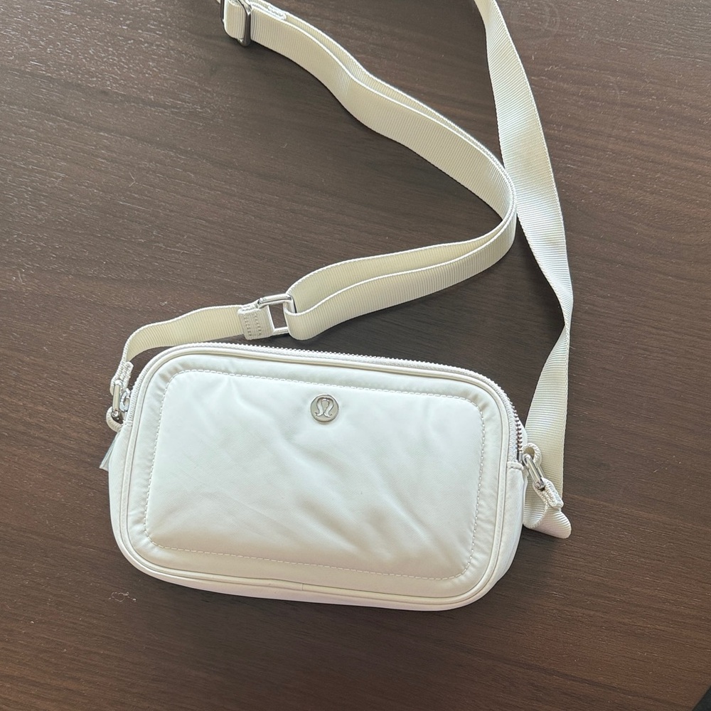 lululemon athletica Cream Crossbody Bag
